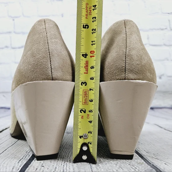 NAKED FEET | Sagitta patent & suede leather pointed toe heeled ankle booties - Picture 8 of 12